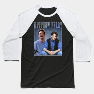 Matthew Perry Collage Baseball T-Shirt